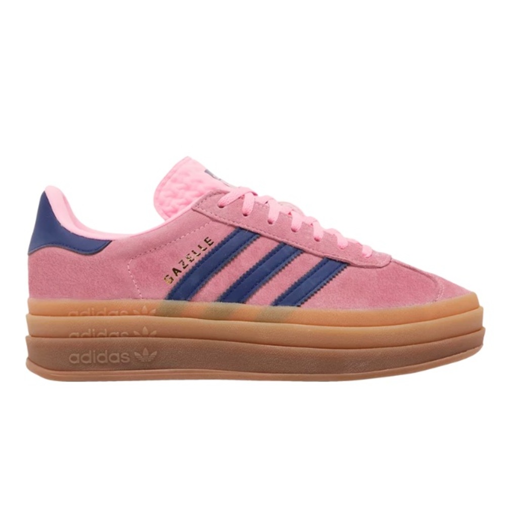 Adidas Gazelle Bold Pink Glow Gum Sneakers